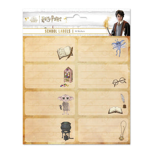 Golden Discs Posters & Merchandise HARRY POTTER HOGWARTS SELF-ADHESIVE LABELS [Sticker]