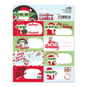 Golden Discs Posters & Merchandise STAR WARS CHRISTMAS SELF-ADHESIVE LABELS [Sticker]