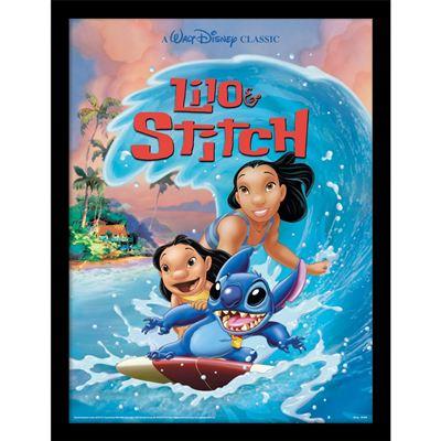 Golden Discs Posters & Merchandise Lilo And Stitch (Wave Surf) 30X40cm [Posters & Merchandise]