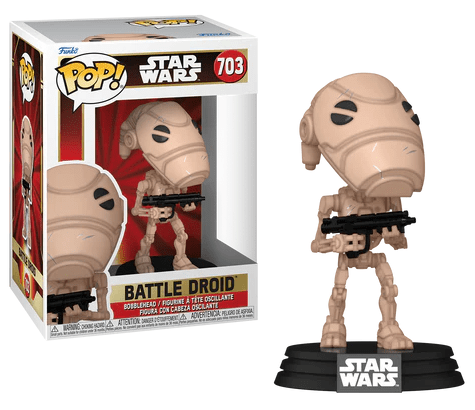 Golden Discs Toys Funko POP! Star Wars - Battle Droid [Toys]