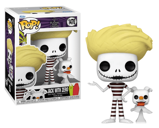 Golden Discs Toys Funko POP! Disney: The Nightmare Before Christmas - Jack and Zero (Beach) [Toys]