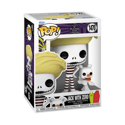 Golden Discs Toys Funko POP! Disney: The Nightmare Before Christmas - Jack and Zero (Beach) [Toys]