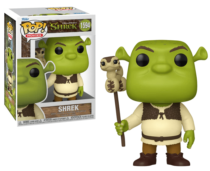 Golden Discs Toys Funko POP! Movies: Shrek - Shrek with Snake [Toys]