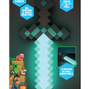 Golden Discs Posters & Merchandise Minecraft Diamond Sword Light [Lamp]