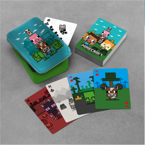 Golden Discs Posters & Merchandise MINECRAFT: Animals Playing Cards V2 [Playing Cards]