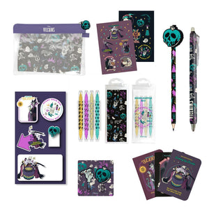 Golden Discs Posters & Merchandise Disney Villains Stationery Set [Stationery]