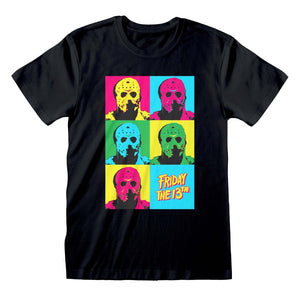 Golden Discs T-Shirts Friday The 13th - Jason Pop Art - Medium [T-Shirts]