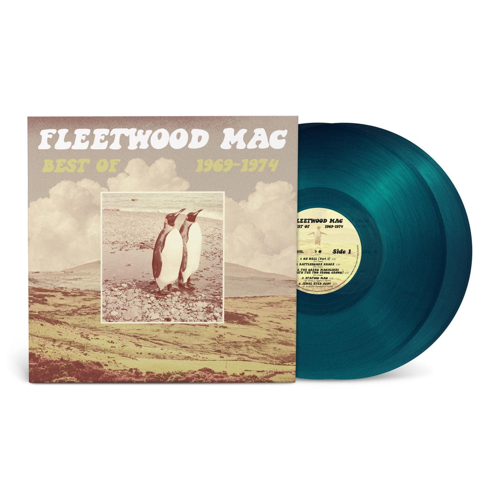 Golden Discs Pre-Order Vinyl The Best Of Fleetwood Mac 1969-74 (RSD Indie Exclusive 140g Sea Blue 2LP) - Fleetwood Mac [Colour Vinyl]