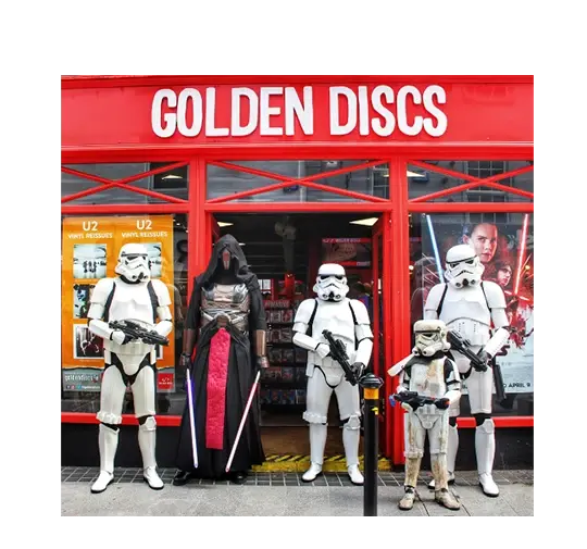 GOLDEN DISCS' store storefront