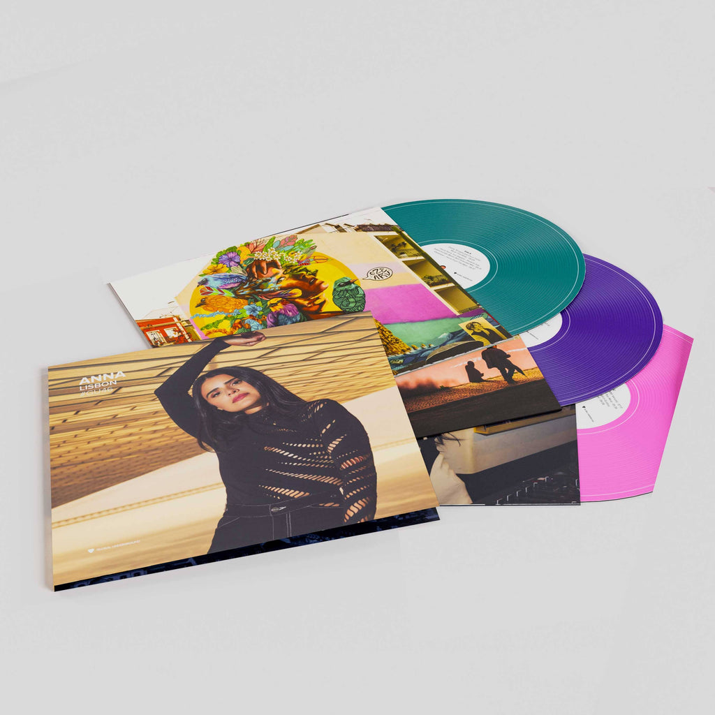 Golden Discs VINYL Global Underground #46: ANNA - Lisbon (Green, Purple, Pink Edition) - ANNA [Colour Vinyl]