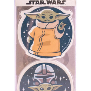 Golden Discs Posters & Merchandise STAR WARS THE MANDALORIAN JUMBO ERASER SET [Stationery]