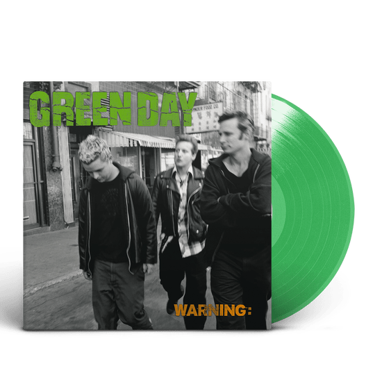 Golden Discs VINYL Warning (Limited Green Edition) - Green Day [Colour Vinyl]