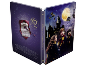 Harry Potter 25th Anniversary Complete 8-film SteelBook Library Case Collection - Chris Columbus [4K UHD]