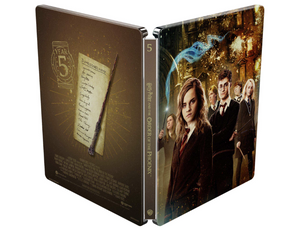 Harry Potter 25th Anniversary Complete 8-film SteelBook Library Case Collection - Chris Columbus [4K UHD]