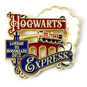 Harry Potter Hogwarts Express Sliding Pin Badge [Badge]