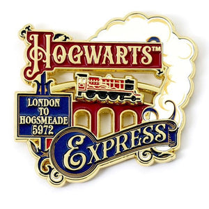 Harry Potter Hogwarts Express Sliding Pin Badge [Badge]