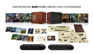 Harry Potter 25th Anniversary Complete 8-film SteelBook Library Case Collection - Chris Columbus [4K UHD]