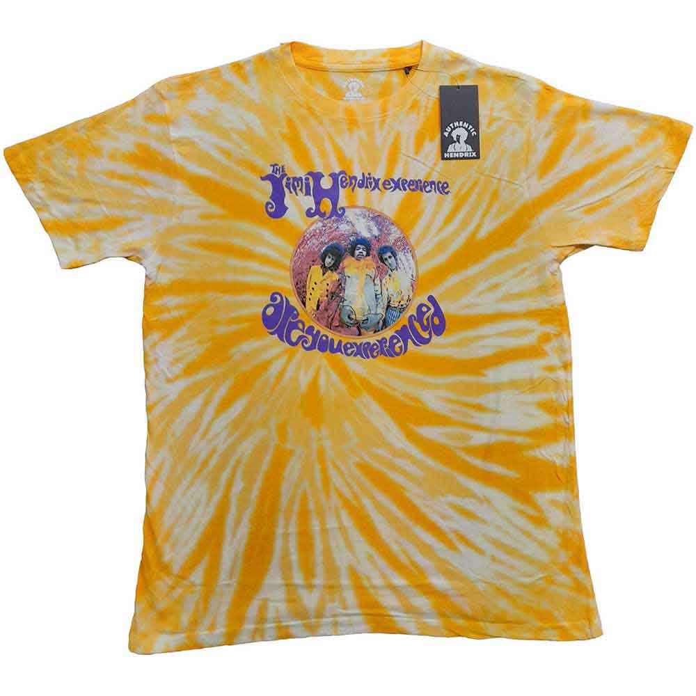 Golden Discs T-Shirts Jimi Hendrix - Are You Experienced (Wash Collection) - Large [T-Shirts]