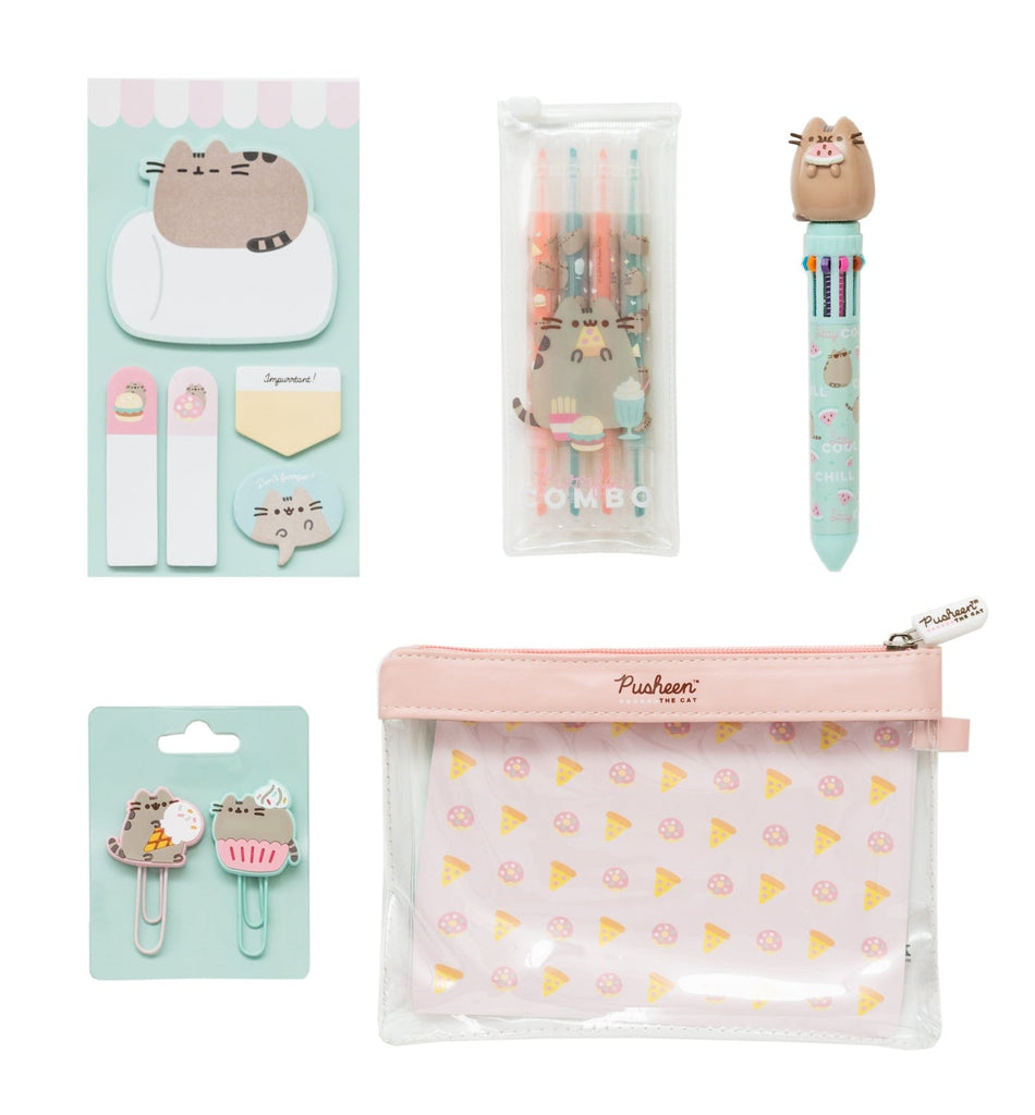 Golden Discs Posters & Merchandise PUSHEEN FOODIE COLLECTION STATIONERY KIT [Stationery]