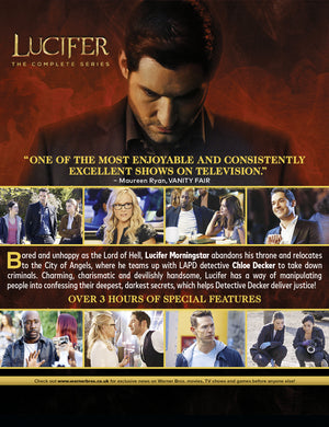 Lucifer: The Complete Series - Tom Kapinos [BLU-RAY]