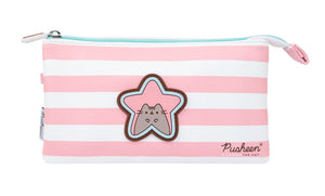 Golden Discs Posters & Merchandise PUSHEEN ROSE COLLECTION TRIPLE PENCIL CASE [Stationery]