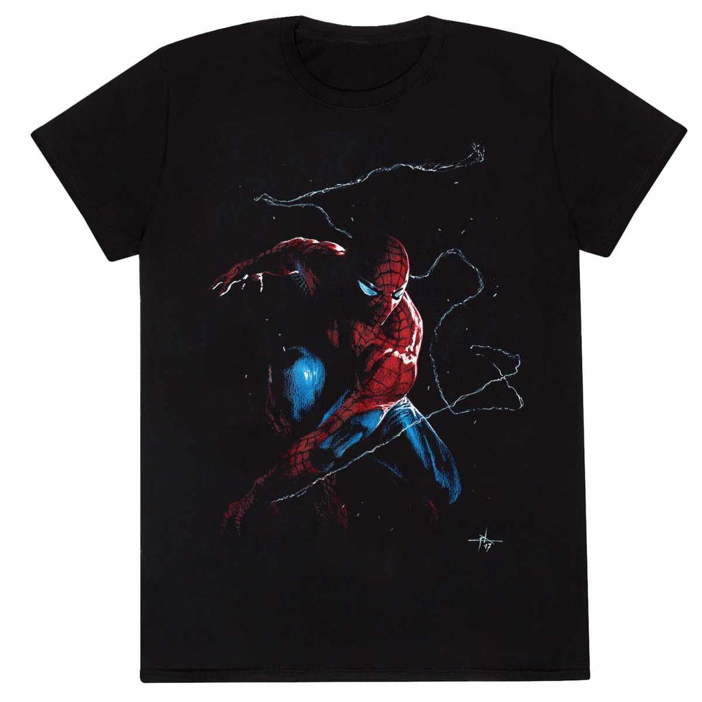 Golden Discs T-Shirts Marvel Comics Spider-Man: Spidey Art - 2XL [T-Shirts]