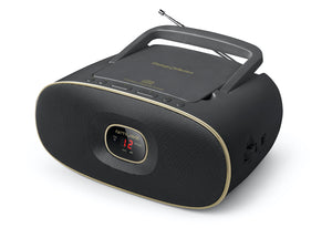 Muse Portable Radio CD Player - Black [Tech & Turntables]
