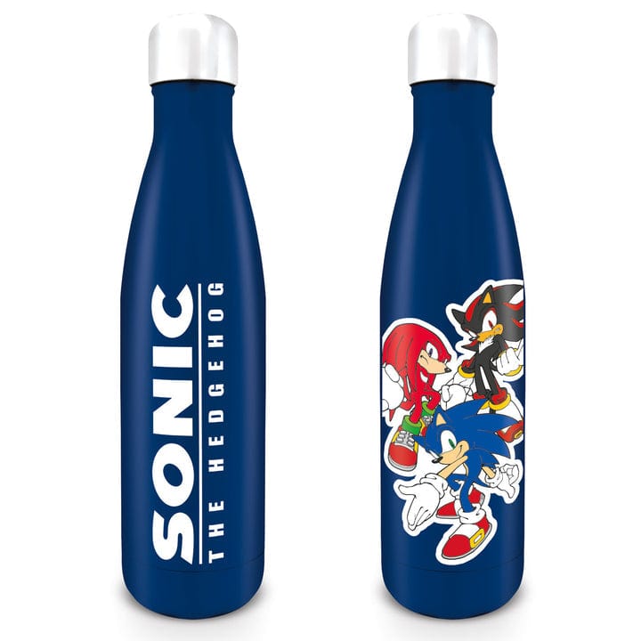 Golden Discs Posters & Merchandise Sonic The Hedgehog (Speed Trio) 19oz/540ml Double Walled Metal Drinks [Bottle]