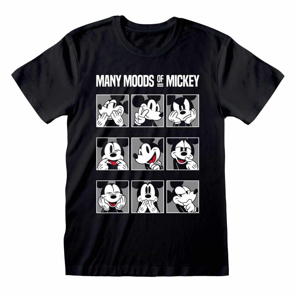 Golden Discs T-Shirts Many Moods Of Mickey - XL [T-Shirt]