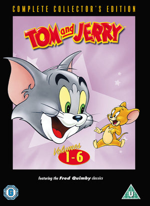 Tom and Jerry: Classic Collection - Volumes 1-6 - Tom and Jerry [DVD]