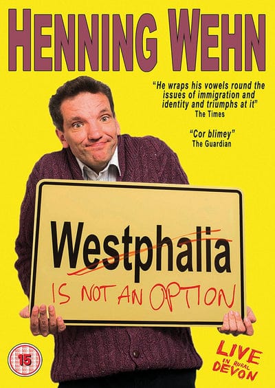 Golden Discs DVD Henning Wehn: Westphalia Is Not an Option - Henning Wehn [DVD]