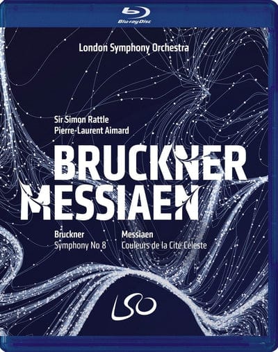 Golden Discs BLU-RAY Bruckner/Messiaen: Symphony No. 8/Couleurs De La Cité Céleste - Simon Rattle [BLU-RAY]