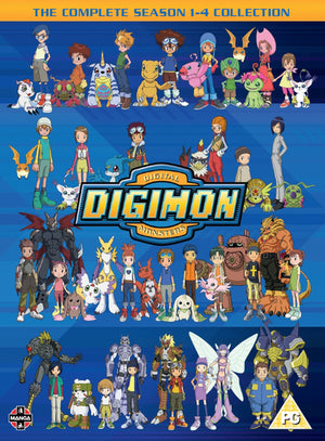 Digimon - Digital Monsters: Seasons 1-4 - Hiroyuki Kakudou [DVD]