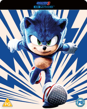 Sonic the Hedgehog 3 (Blue Steelbook Edition) - Jeff Fowler [4K UHD]