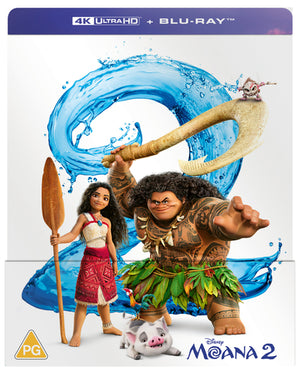 Moana 2 (Steelbook) - David G. Derrick Jr. [4K UHD]