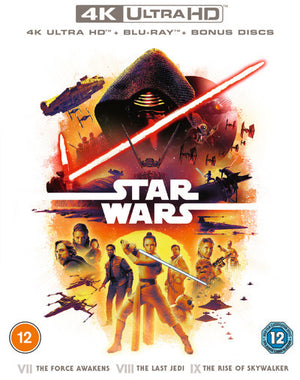 Star Wars Trilogy: Episodes VII, VIII and IX - J.J. Abrams [4K UHD]