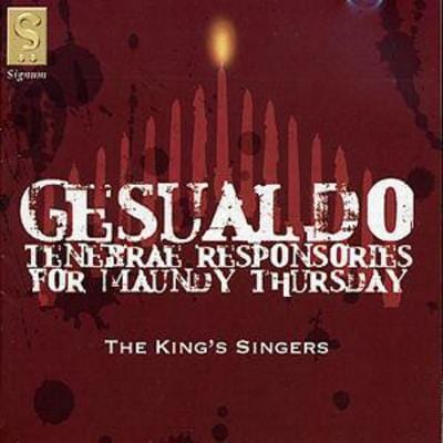 Golden Discs CD Prince of Venosa - Tenebrae Responsories for Maundy Thursday - The King's Singers [CD]