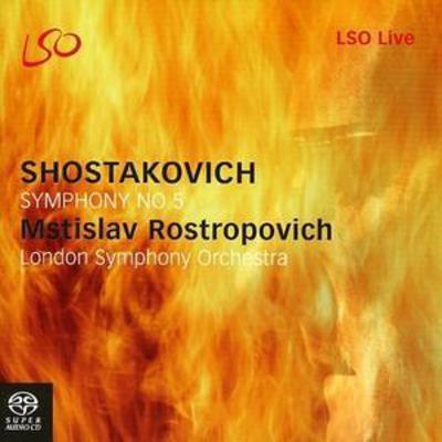 Golden Discs SACD Symphony No. 5 (Rostropovich, Lso) - Dmitri Shostakovich [SACD]