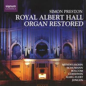 Golden Discs CD Royal Albert Hall - Organ Restored (Preston) - Various Composers [CD]