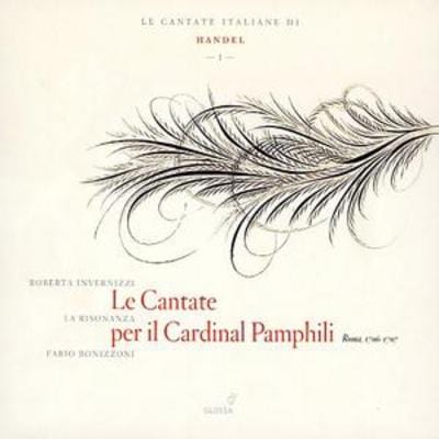 Golden Discs CD Cantatas for Cardinal Pamphili (Bonizzoni, La Risonanza) - George Frideric Handel [CD]