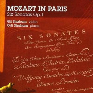 Golden Discs CD Mozart in Paris - Six Sonatas Op. 1 (Shaham) - Wolfgang Amadeus Mozart [CD]