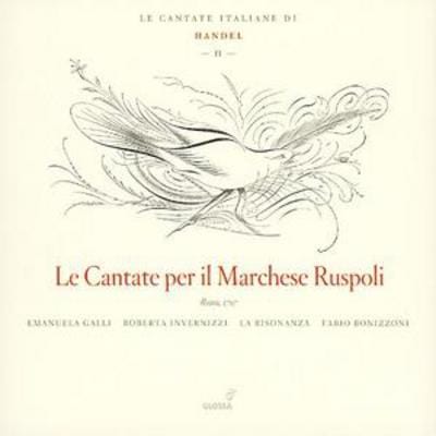 Golden Discs CD Cantatas for Marchese Ruspoli (Bonizzoni, La Risonanza) - George Frideric Handel [CD]