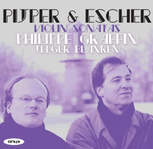 Golden Discs CD Pijper & Escher: Violin Sonatas - Rudolf Escher [CD]