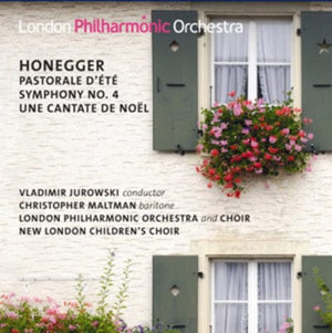 Golden Discs CD Honegger: Pastorale D'ete/Symphony No. 4/Une Cantate De Noel - Arthur Honegger [CD]