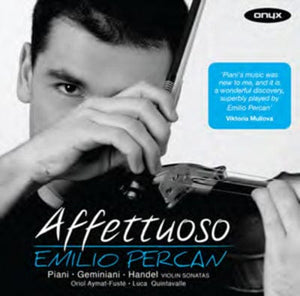 Golden Discs CD Emilio Percan: Affettuoso - Emilio Percan [CD]
