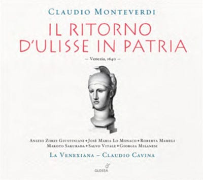 Golden Discs CD Claudio Monteverdi: Il Ritorno D'Ulisse in Patria - Claudio Monteverdi [CD]