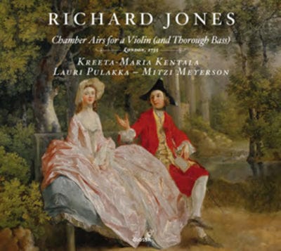 Golden Discs CD Richard Jones: Chamber Airs for a Violin (And Thorough Bass) - Richard Jones [CD]