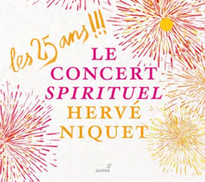 Golden Discs CD Le Concert Spirituel: Les 25 Ans!!! - Le Concert Spirituel [CD]