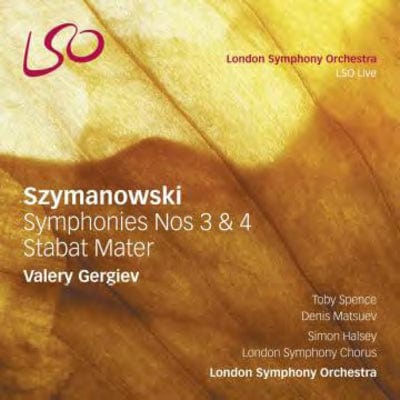 Golden Discs SACD Szymanowski: Symphonies Nos. 3 & 4/Stabat Mater - Karol Szymanowski [SACD]