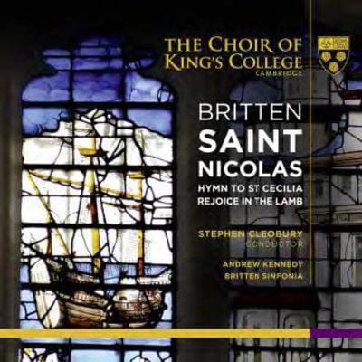 Golden Discs SACD Britten: Saint Nicolas/Hymn to St Cecilia/Rejoice in the Lamb - Benjamin Britten [SACD]